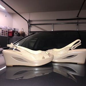 Calvin Klein Rosaria Slingback Wedge Sandals
